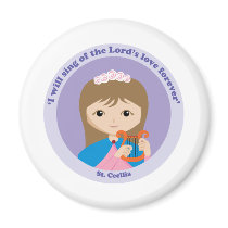 St. Cecilia Refrigerator Magnet
