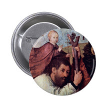 St. Christopher [Detail].,  By Hieronymus Bosch (B Pin