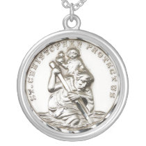 St christopher Necklace
