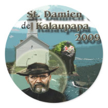 St. Damien de Kalaupapa Stickers