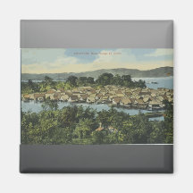 St de vallée de Singapour Malley, cru Magnets Pour Réfrigérateur