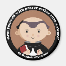 St. Dominic of Guzman Refrigerator Magnet