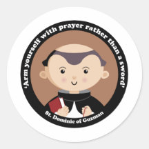 St. Dominic of Guzman Stickers