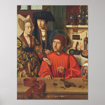 St Eligius as a Goldsmith Poster