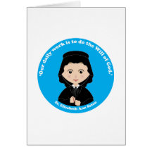 St. Elizabeth Ann Seton Greeting Card