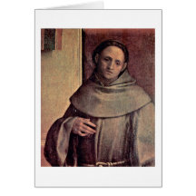 St. Francis By Giorgione Greeting Card