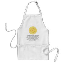 St. Francis of Assisi animal rights quote Aprons