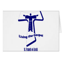 St Francis of Assisi Card