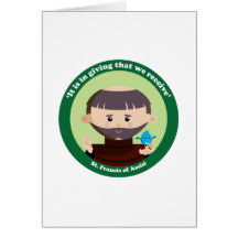 St. Francis of Assisi Greeting Cards