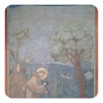 St. Francis Preaching to the Birds, 1297-99 Sticker
