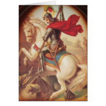 St. George and the Dragon Card