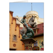 St. George and the Dragon Greeting Card