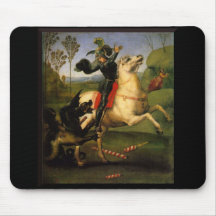 St George and the Dragon Mousepad