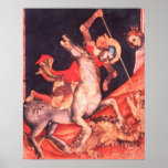 St. George and the Dragon Poster