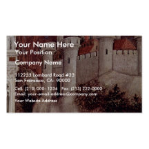 St. George And The Princess Details By Pisanello ( Business Card
