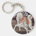St. George Fighting The Dragon Detail By Uccello Keychains