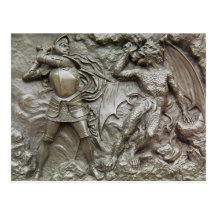 St. George Fighting the Dragon Postcards