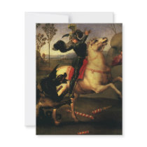 St. George Fighting the Dragon, Raphael, Raffaello
