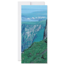 St. George Island village, Pribilof Islands Customized Rack Card