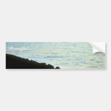 St. George, Pribilof sunset over High Bluffs Bumper Sticker
