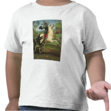 St. George Struggling with the Dragon T Shirt