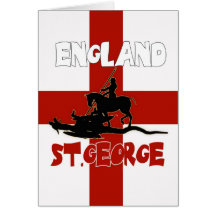 St. George's Day Card - St. George And Dragon