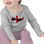 St George's Day English flag baby Tee Shirts