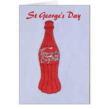 St George's Day Greeting Card