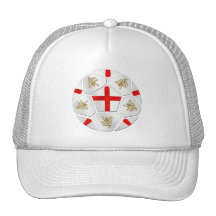 St Georges flag England football cap Hat