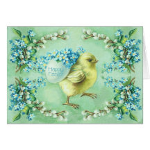 st_green_chick carte de vœux