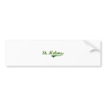 St. Helens Oregon City Classic bumper stickers