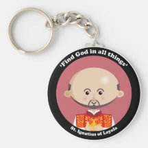 St. Ignatius of Loyola Key Chains