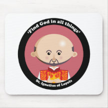 St. Ignatius of Loyola Mouse Pad