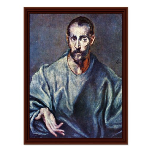 St. James Major By Greco El Postcard
