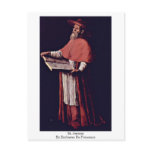 St. Jerome By Zurbaran De Francisco Post Card