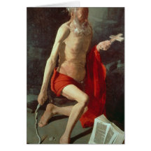 St. Jerome, c.1620 Greeting Cards
