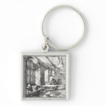 St. Jerome in his Study, 1514 keychains