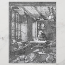 'St. Jerome in His Study' Flyer