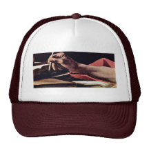 St. Jerome, Writing Detailed By Michelangelo Meris Trucker Hat