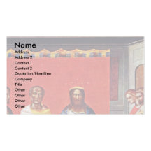St. John The Baptist, And Scenes From His Life Business Card Templates