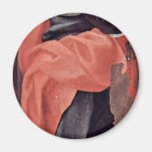 St. John The Evangelist Fragment By Pontormo Jacop Fridge Magnet