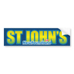 St Johns Bumper bumper stickers
