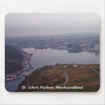 St. John's Harbour, Newfoundland Mousepad