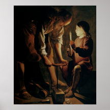 St Joseph, le charpentier Affiches