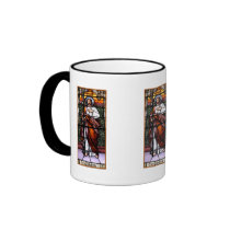 St. Joseph pray for us - stained glass window Coffee Mugs