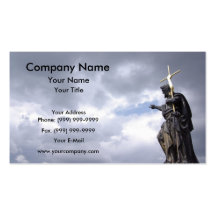 St. Joseph Statue Business Cards