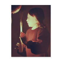 St. Joseph the Carpenter, detail of Infant Postcards