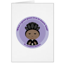 St. Josephine Bakhita Greeting Card