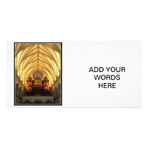 St. Joseph's Cathedral - Choir Loft / Organ Pipes Photo Card