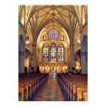 St. Joseph's Cathedral - Main Aisle/Front Personalized Invitations